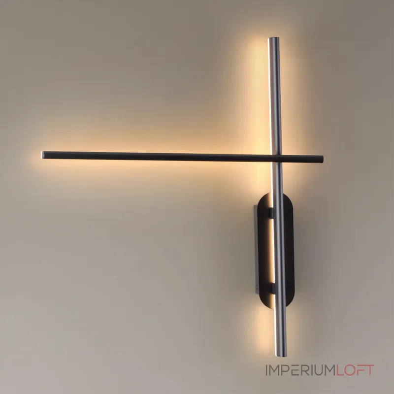 Настенный светильник Odeon Light L-VISION ODL20 196 3890/20WLP LED 3000K/4000K (перекл. ч/з тумблер) 20W 220V RUDY Чёрный