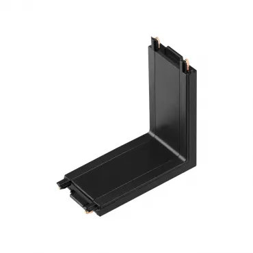 Соединитель с токопроводом "Г" для низковольтного шинопровода IP20 48V SMAL 135213 SHINO NT23 043 Черный