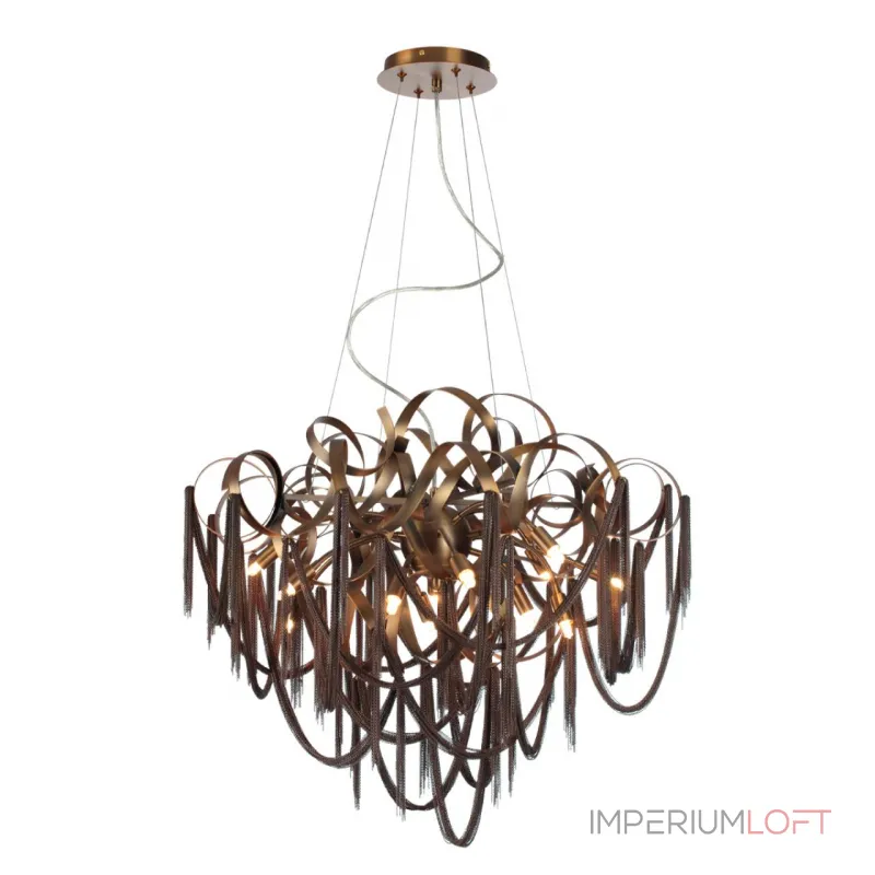 Подвесная люстра Odeon Light HALL ODL24 397 5066/12 G9 12*40W CHAINY 