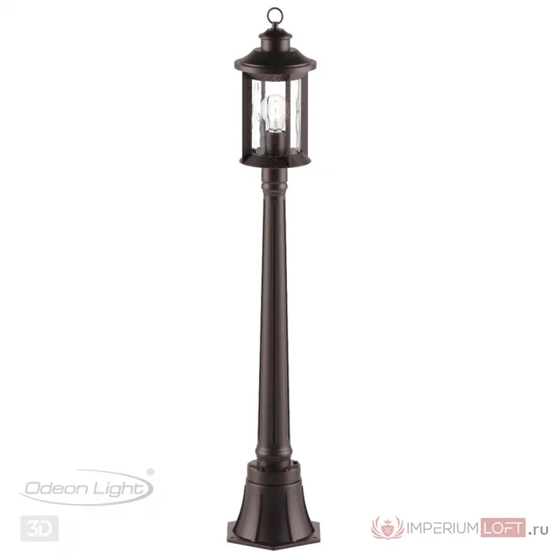 Ландшафтный светильник 107см E27 1*60W IP44 MAVRET 4961/1F NATURE ODL22 637 Коричневый от ImperiumLoft
