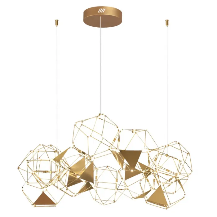 Люстра LED 56W 4000K 3360Лм TRELLIS 5086/56L L-VISION ODL25 Бронза от ImperiumLoft