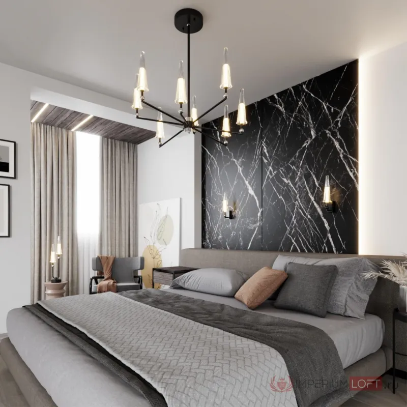 Настольная лампа Odeon Light MODERN ODL_EX24 31 5429/10TL LED 10W 3000K 740Лм FUNGO Прозрачный от ImperiumLoft
