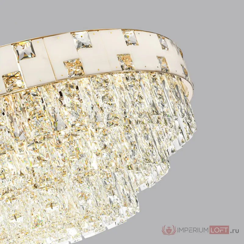 Люстра Odeon Light HALL ODL24 49 5076/21 E14 21*40W CHESSI Белый от ImperiumLoft