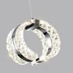 Подвесной светильник Odeon Light L-VISION ODL24 451 5029/8L LED 8W 4000K 448лм MIRAGE Прозрачный от ImperiumLoft