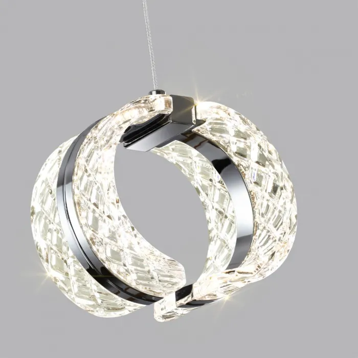Подвесной светильник Odeon Light L-VISION ODL24 451 5029/8L LED 8W 4000K 448лм MIRAGE Прозрачный от ImperiumLoft