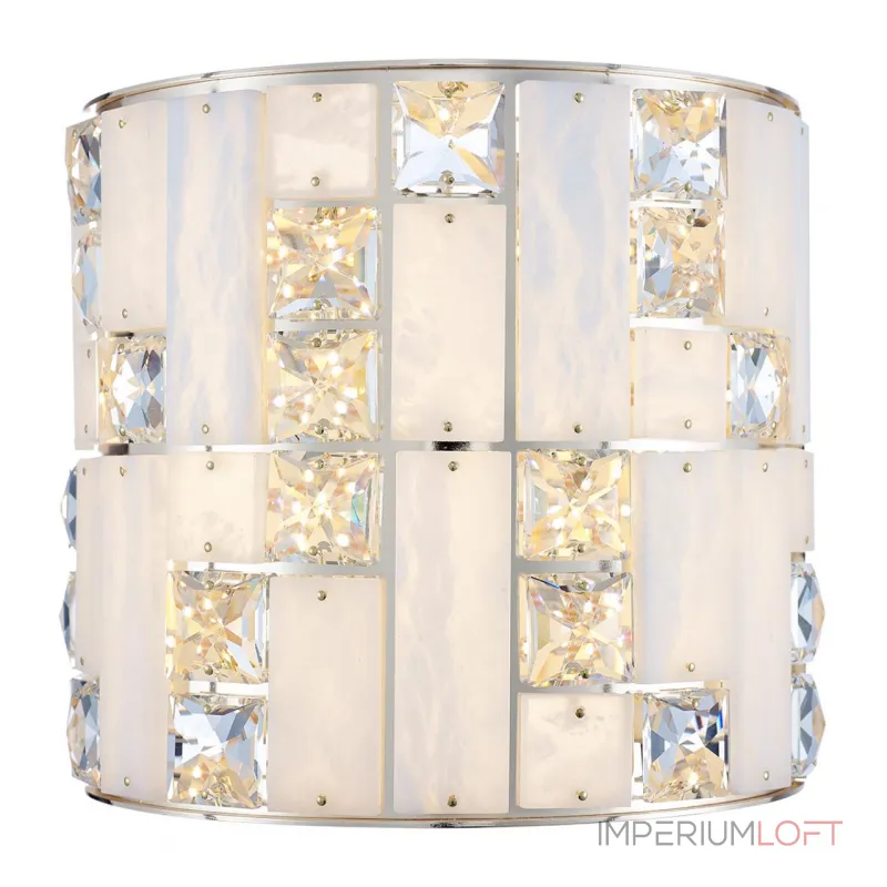 Настенный светильник Odeon Light HALL ODL24 495 5072/28WLLED 15W 3700K CROSSA Белый