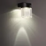 Светильник ландшафтный настенный IP65 LED 7W 4000K 175-265V ESTIMA 359291 STREET NT24 000 Черный от ImperiumLoft