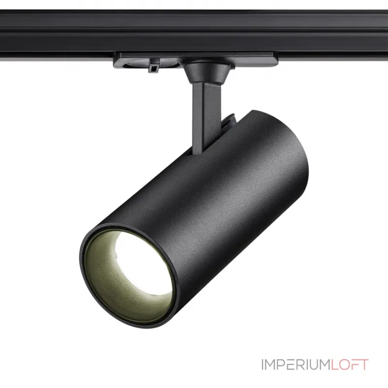 Светильник трековый однофазный трехжильный Novotech PORT NT23 121 359162 IP20 LED 24W 220V 4000К 2300Лм SELENE Чёрный