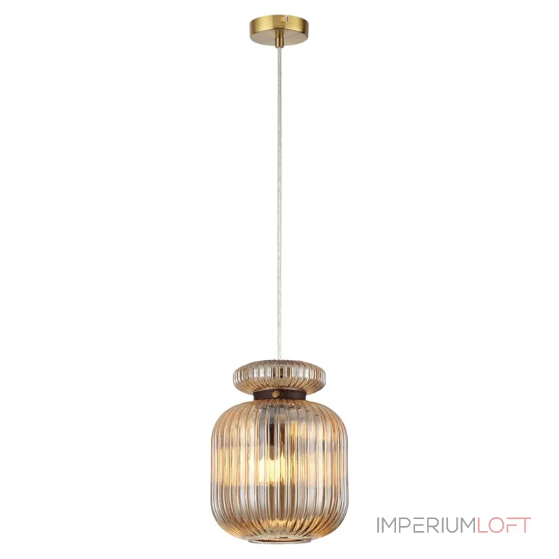 Подвесной светильник Odeon Light PENDANT ODL24 309 5042/1A E27 1*60W JUGI Жёлтый