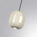 Подвесной светильник Odeon Light PENDANT ODL24 311 5053/1A GU10 LED 4W OVALI Белый