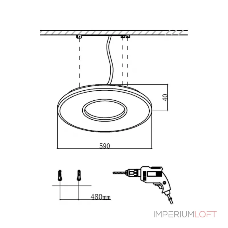 Потолочный светильник Сонекс Mitra led 52вт ø590 8137/1T от ImperiumLoft Потолочный светильник Сонекс Mitra led 52вт ø590 8137/1T от ImperiumLoft