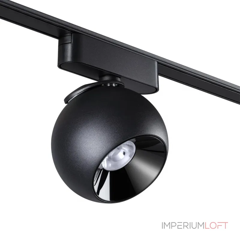 Трековый светильник SMAL Novotech SHINO NT23 053 359100 IP20 LED 4000K 12W 48V 960Лм SMAL Чёрный от ImperiumLoft