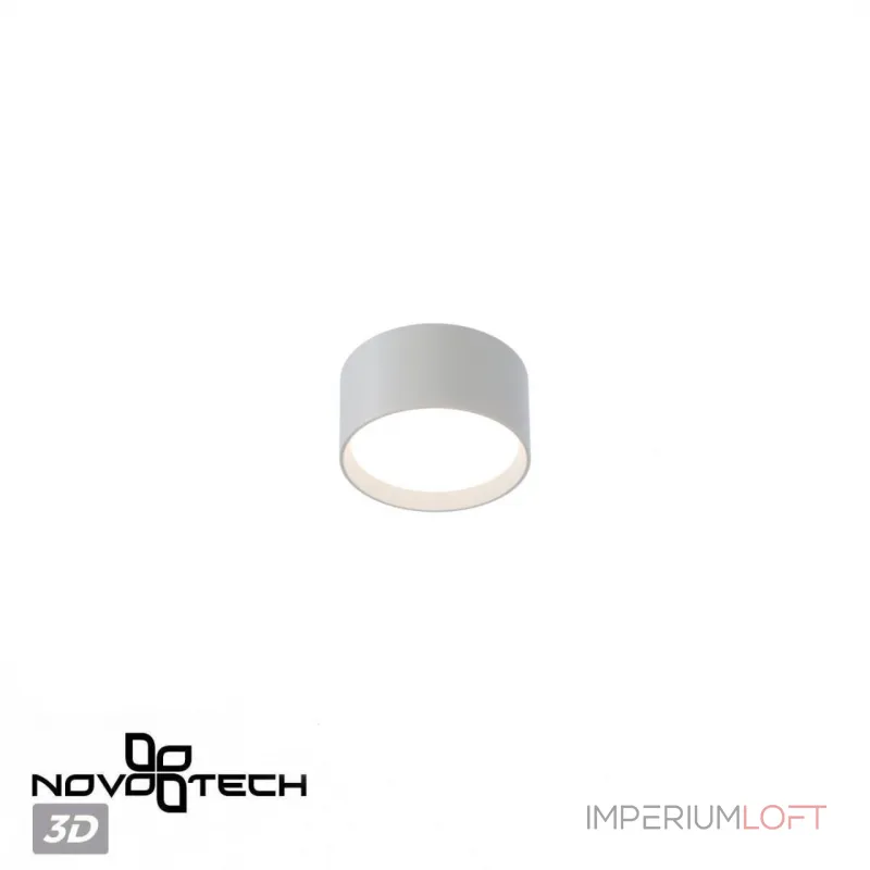 Светильник накладной светодиодный с переключателем цветовой температуры Novotech Over 359596