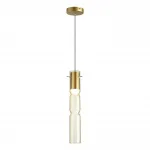 Подвесной светильник Odeon Light PENDANT ODL24 323 5059/5LA LED 5W 3000K SCROW Жёлтый