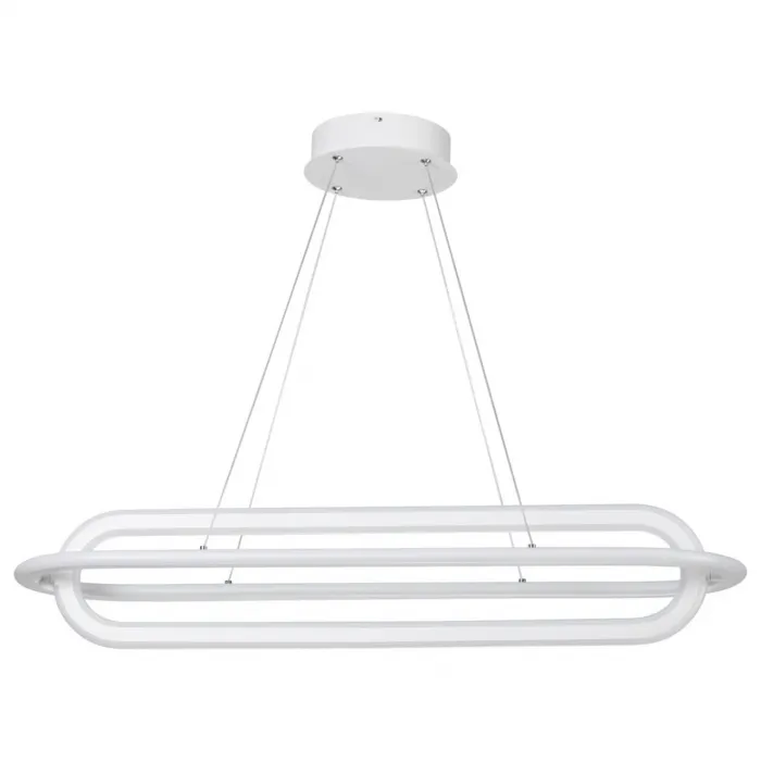 Светильник подвесной диммируемый, с пультом ДУ Novotech OVER NT23 159 359172 IP20 LED 4000К 116W 220V ONDO Белый от ImperiumLoft