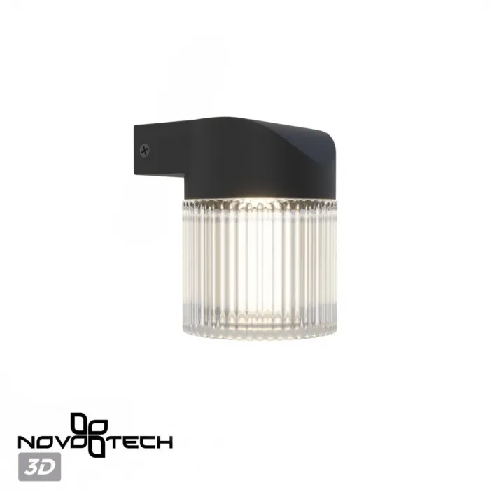 Светильник ландшафтный настенный IP65 LED 7W 4000K 175-265V ESTIMA 359291 STREET NT24 000 Черный от ImperiumLoft