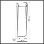 Ландшафтный светильник Odeon light Nature 7117/12GL от ImperiumLoft