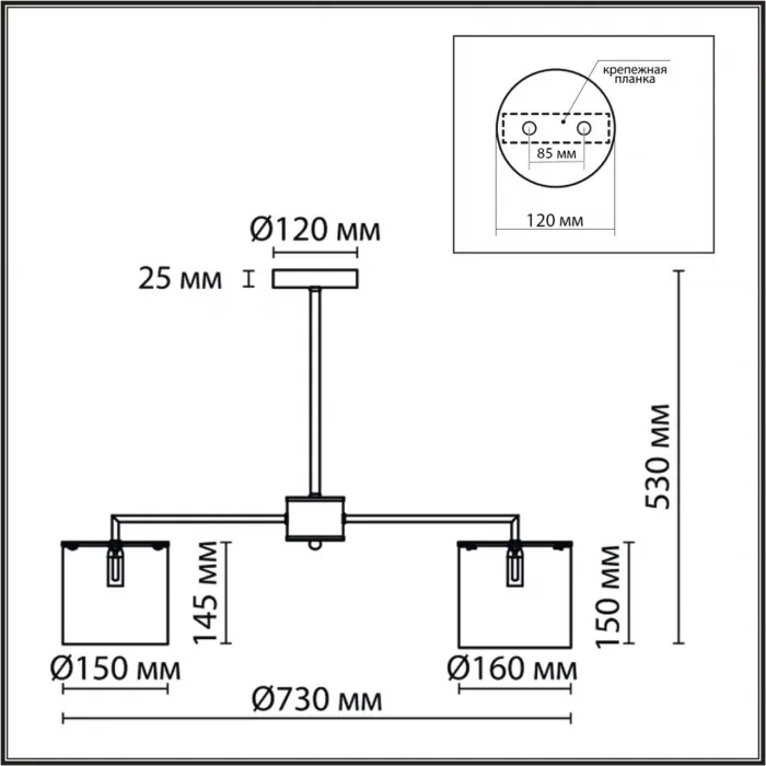 Люстра подвесная Lumion Classi 359423 от ImperiumLoft