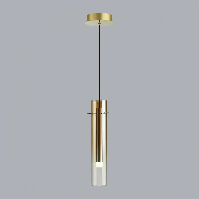 Подвесной светильник Odeon Light PENDANT ODL24 317 5062/5LB LED 5W 3000K SHINY Жёлтый от ImperiumLoft