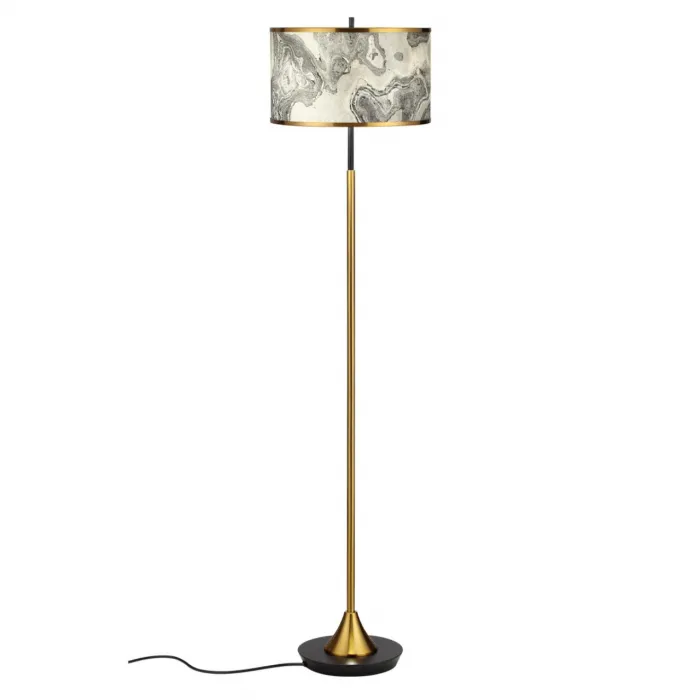 Напольный светильник Odeon Light ODL24 405 5064/2F E27 LED 2*10W BERGI Серый от ImperiumLoft