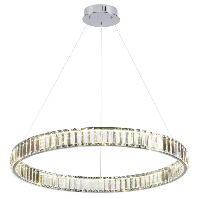 Люстра Odeon Light L-VISION ODL24 489 4930/45L LED 45W 4000K 5350Лм VEKIA Прозрачный от ImperiumLoft