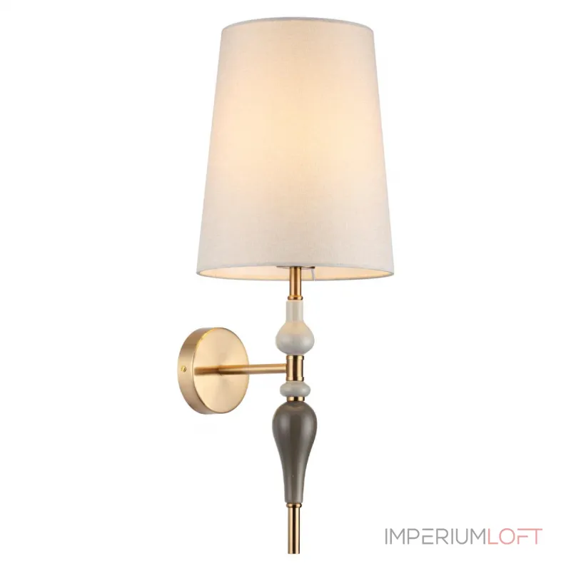 Настенный светильник Odeon Light CLASSIC ODL24 305 5040/1W E27 1*60W HOMI Бежевый от ImperiumLoft Настенный светильник Odeon Light CLASSIC ODL24 305 5040/1W E27 1*60W HOMI Бежевый от ImperiumLoft