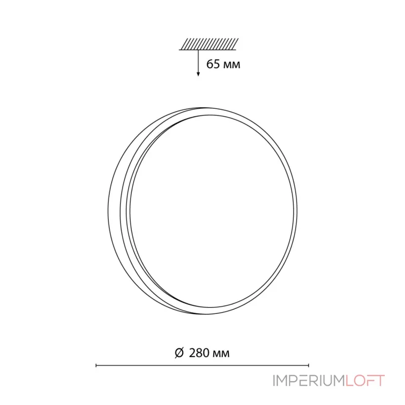 Потолочный светильник Sonex Losta 7607/AL Потолочный светильник Sonex Losta 7607/AL