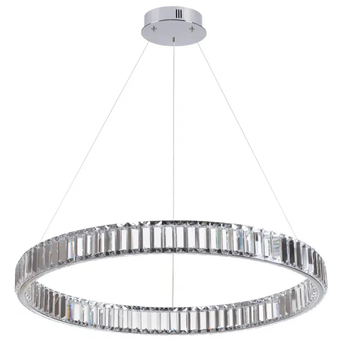 Люстра Odeon Light L-VISION ODL24 489 4930/45L LED 45W 4000K 5350Лм VEKIA Прозрачный от ImperiumLoft