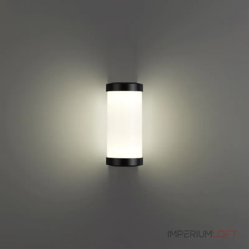 Светильник ландшафтный настенный IP65 LED 6W 4000K 180-265V OPAL 359300 STREET NT24 000 Черный