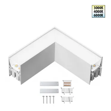 Светильник соединитель «L» Novotech Over 359608 Светильник соединитель «L» Novotech Over 359608