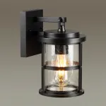 Ландшафтный настенный светильник E27 1*60W IP44 MAGUS 4964/1W NATURE ODL22 641 Черный