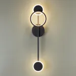 Настенный светильник IP20 LED 16W 740Лм 3000K DENZEL 4322/16WL MIDCENT ODL22 215 Черный от ImperiumLoft