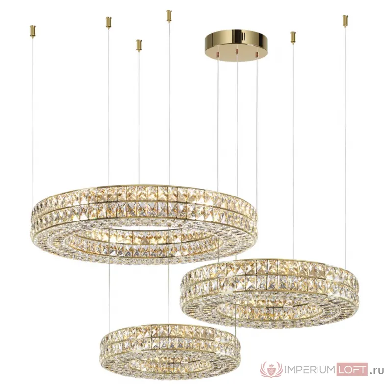 Люстра Odeon Light L-VISION ODL24 477 4926/52L LED 52W 4000K 2971Лм PANTA Прозрачный от ImperiumLoft