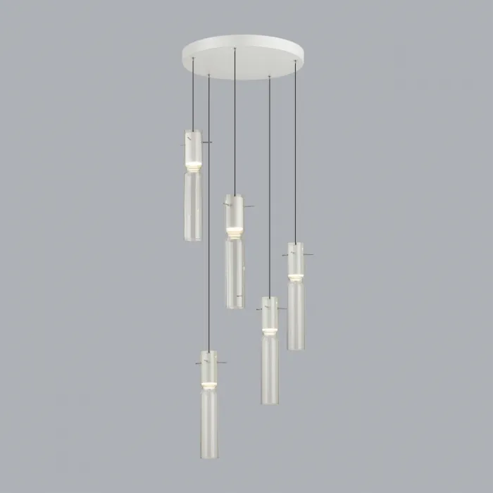 Люстра Odeon Light PENDANT ODL24 325 5058/25LB LED 5*5W 3000K SCROW Прозрачный от ImperiumLoft