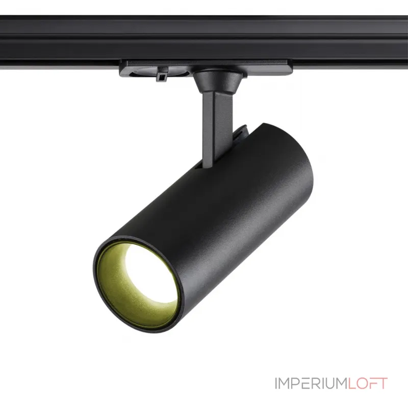 Светильник трековый однофазный трехжильный Novotech PORT NT23 120 359153 IP20 LED 15W 220V 3000К 1440Лм SELENE Чёрный