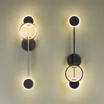 Настенный светильник IP20 LED 16W 740Лм 3000K DENZEL 4322/16WL MIDCENT ODL22 215 Черный от ImperiumLoft