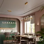 Подвесной светильник Odeon light Hightech 7144/45L