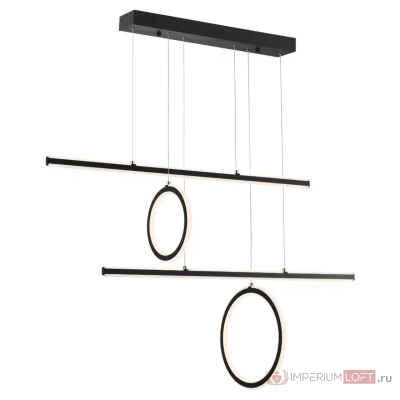 Светильник подвесной диммируемый, с пультом ДУ Novotech OVER NT23 164 359183 IP20 LED 4000К 116W 220V ONDO Чёрный от ImperiumLoft