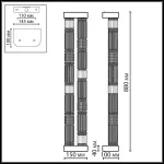 Настенный светильник Odeon light L-vision 5456/60WL