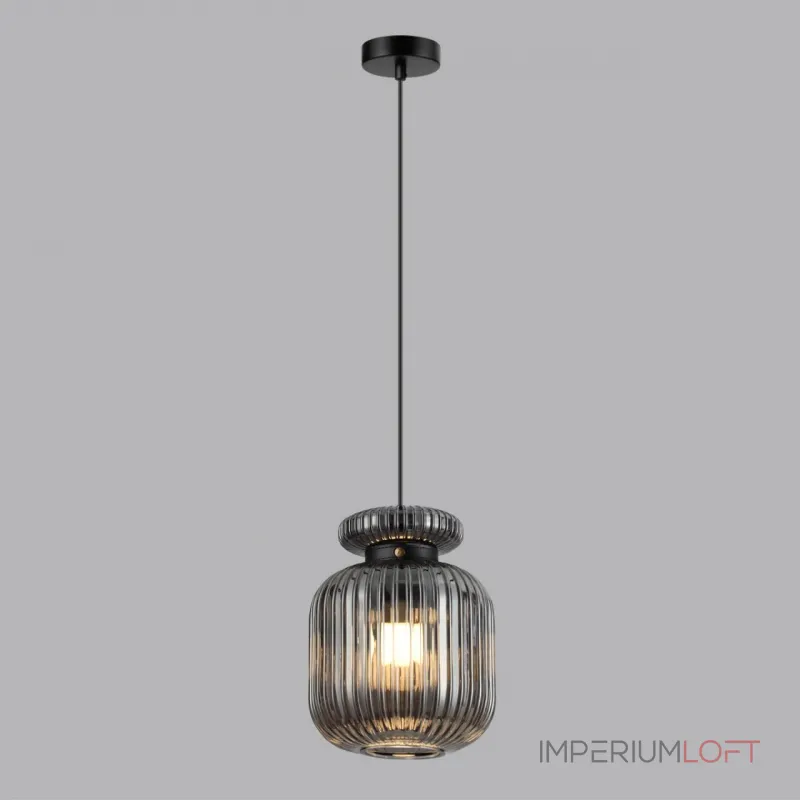 Подвесной светильник Odeon Light PENDANT ODL24 309 5042/1B E27 1*60W JUGI Чёрный