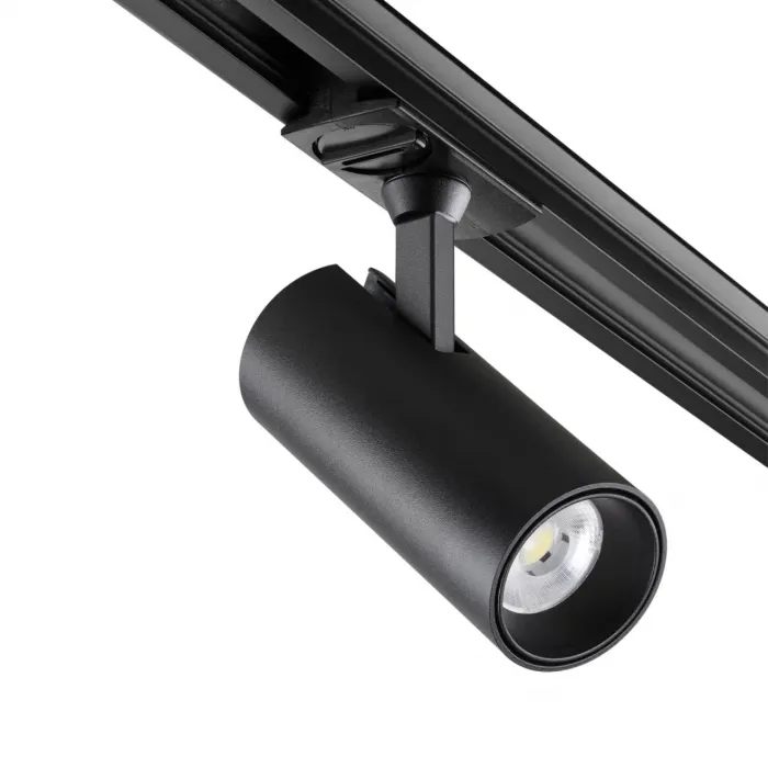Светильник трековый однофазный трехжильный Novotech PORT NT23 120 359153 IP20 LED 15W 220V 3000К 1440Лм SELENE Чёрный от ImperiumLoft