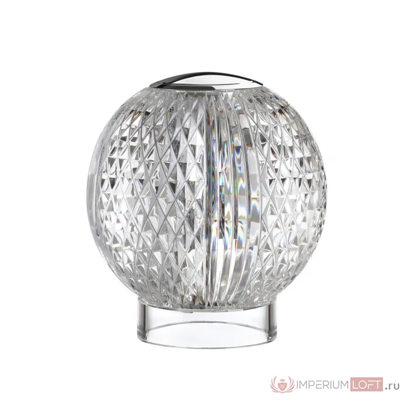Настольная лампа Odeon Light L-VISION ODL24 459 5007/2TL LED 2W 4000K 200лм CRYSTAL Прозрачный от ImperiumLoft
