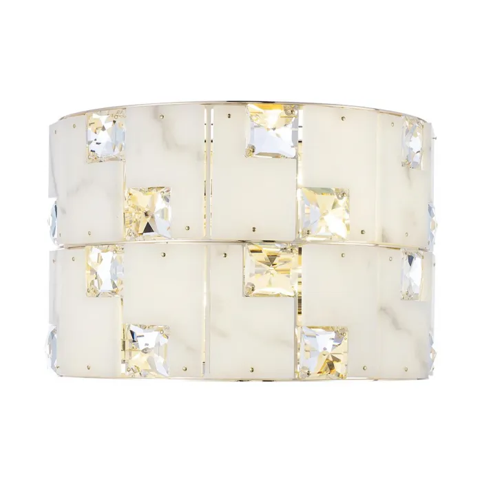 Настенный светильник Odeon Light HALL ODL24 497 5076/2W E14 2*40W CHESSI Белый от ImperiumLoft