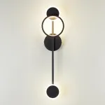 Настенный светильник IP20 LED 16W 740Лм 3000K DENZEL 4322/16WL MIDCENT ODL22 215 Черный от ImperiumLoft