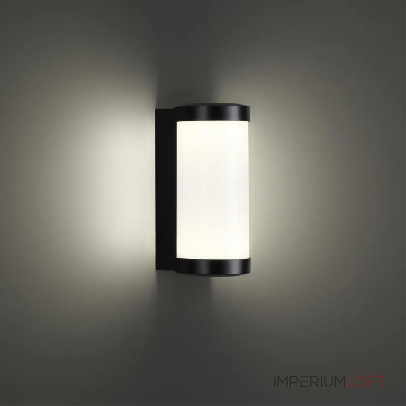 Светильник ландшафтный настенный IP65 LED 6W 4000K 180-265V OPAL 359300 STREET NT24 000 Черный