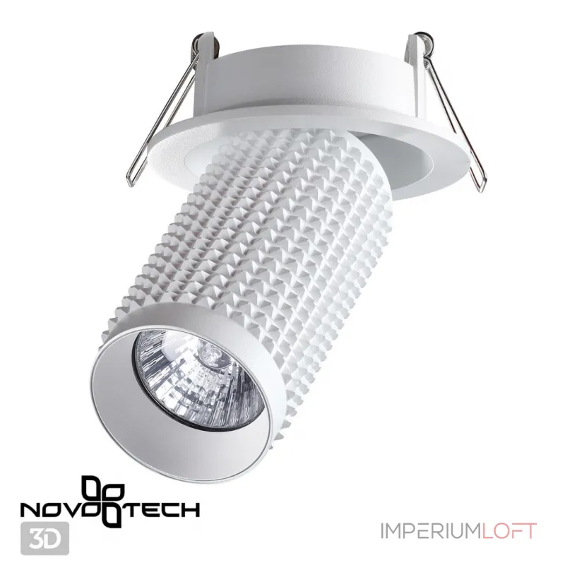 Светильник встраиваемый IP20 GU10 50W 220V MAIS 370746 SPOT NT21 250 Белый