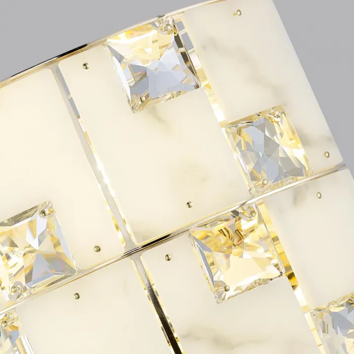 Настенный светильник Odeon Light HALL ODL24 497 5076/2W E14 2*40W CHESSI Белый от ImperiumLoft