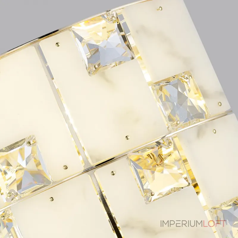 Настенный светильник Odeon Light HALL ODL24 497 5076/2W E14 2*40W CHESSI Белый от ImperiumLoft Настенный светильник Odeon Light HALL ODL24 497 5076/2W E14 2*40W CHESSI Белый от ImperiumLoft