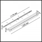 Настенный поворотный светильник Odeon light Hightech 3887/36WL