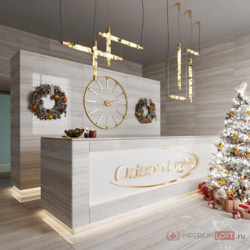 Подвесной светильник Odeon Light L-vision 7745/CL от ImperiumLoft